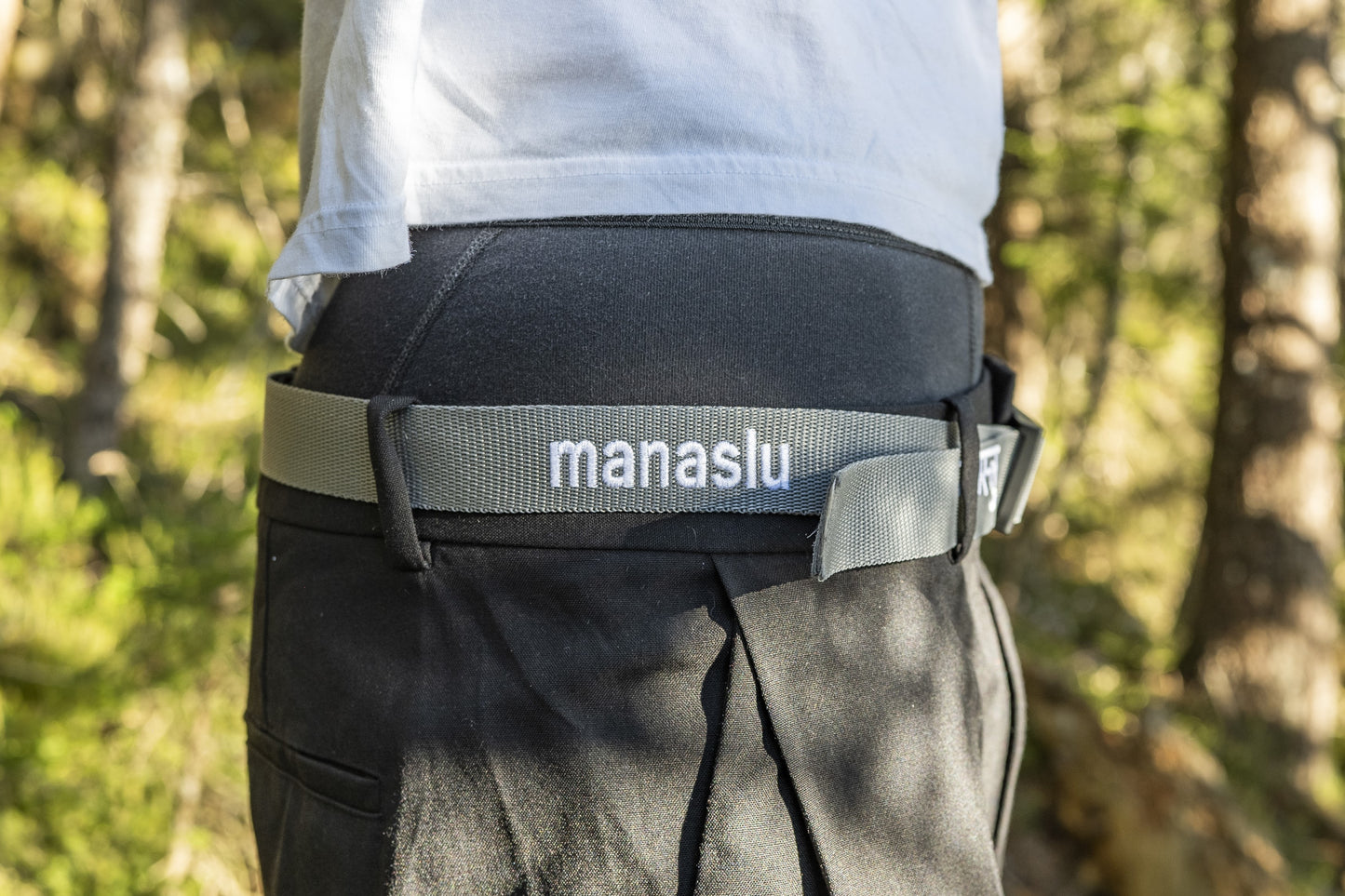 manaslu मनास्लु belt grey/white