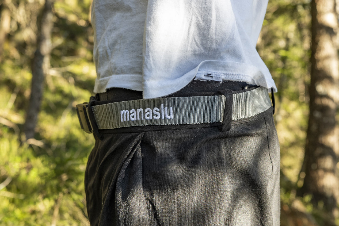 manaslu मनास्लु belt grey/white